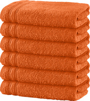 Полотенце для ванной Erwin Müller 6er Pack Heidelberg, оранжевый