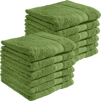 Полотенце для ванной REDBEST 12er Pack Chicago, зеленый