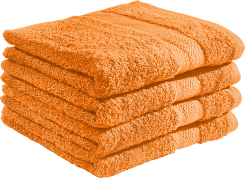Полотенце для ванной REDBEST 4er Pack Chicago, оранжевый