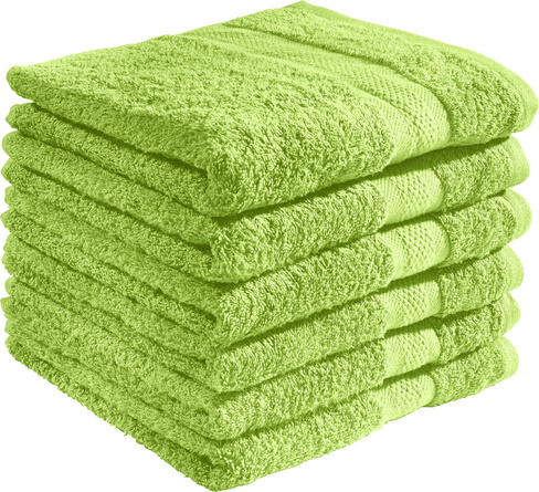 Полотенце для ванной REDBEST 6er Pack Chicago, цвет apfelgrün