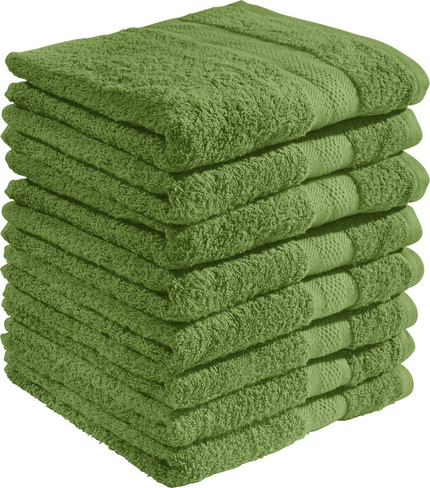 Полотенце для ванной REDBEST 8er Pack Chicago, зеленый