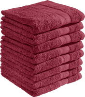 Полотенце для ванной REDBEST 8er Pack Chicago, цвет weinrot