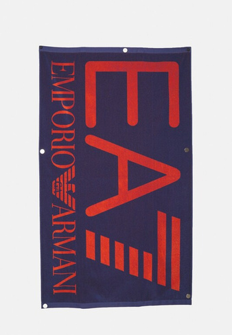 Пляжное полотенце EA7 Emporio Armani, синий