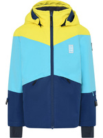Лыжная куртка LEGO Jested 708, цвет Gelb/Blau/Dunkelblau