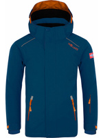 Лыжная куртка Trollkids Holmenkollen Pro, темно синий