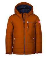 Лыжная куртка Trollkids Ski und Winterjacke Hemsedal XT, цвет Zimt/Dunkelblau