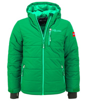 Лыжная куртка Trollkids Skijacke/Winterjacke Hemsedal, темно зеленый