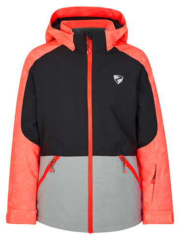 Лыжная куртка Ziener Amely, цвет Apricot/Schwarz/Grau