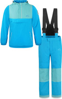 Лыжные штаны Normani Outdoor Sports Kinder WinterSet Thermohose und Windbreaker, бирюзовый