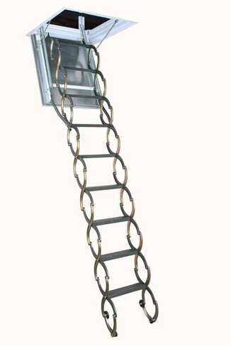 Лестница ножничная металлическая 70х110 LSF-300