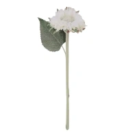 Искусственное растение Гербера 42 см белый Без бренда None