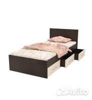 Кровать с 3мя ящикам Памир