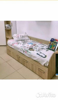 Кровать с ящиками Сенди бтс