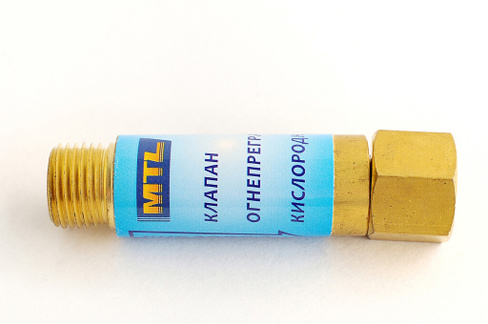 Клапан огнепреградительный КОК М16 / кислород / на резак / MTL