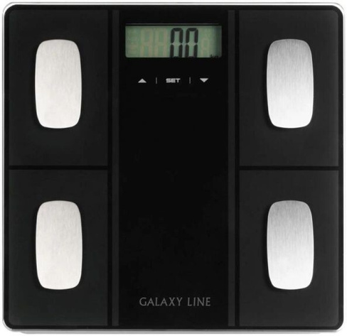 Весы Напольные Galaxy gl 4854 черные