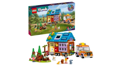 Lego Friends Мобильный дом, игрушка для кемпинга с машинкой