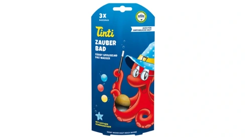 Tinti Magic Bath Pack из 3 штук (шарики для ванны синего, красного и желтого цвета)