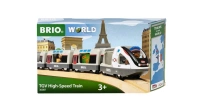 Brio Bahn Поезда мира Скоростной поезд TGV, игрушечный локомотив