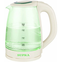 Чайник электрический Supra KES-1810G бежевый, стекло/пластик SUPRA