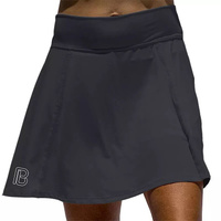 Женская базовая юбка трапециевидного силуэта Pickleball Bella черного цвета, черный