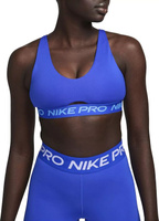 Женский спортивный бюстгальтер Nike Pro Indy с глубоким вырезом и мягкой подкладкой средней поддержки