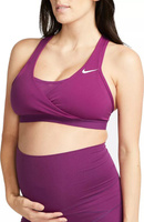 Женский спортивный бюстгальтер с мягкой подкладкой средней поддержки Nike Swoosh для беременных