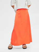 Длинная юбка SELECTED FEMME, оранжевый