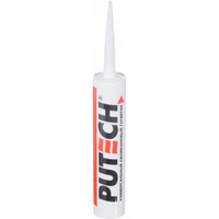 Универсальный силиконовый герметик PUTECH 280 мл, прозрачный CLEAR 669-060 Putech