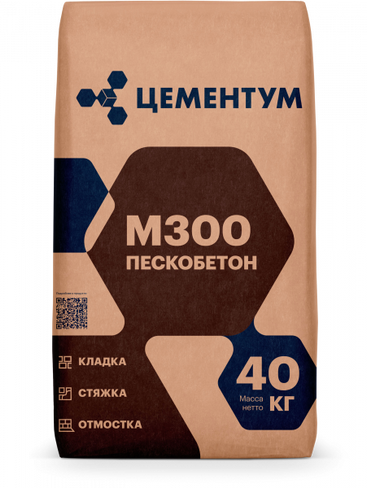 Пескобетон М-300 ЦЕМЕНТУМ(Holcim) 40кг/под.36