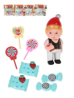 Игровой набор Милый малыш с пупсом и сладостями Наша игрушка
