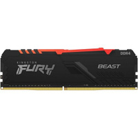 Оперативная память для компьютера Kingston Fury Beast RGB DIMM 32Gb DDR4 3200 MHz KF432C16BB2A/32
