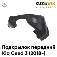 Подкрылок передний левый Kia Ceed 3 (2018-) KUZOVIK