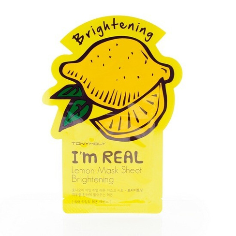 Тканевая маска с экстрактом лимона I’m Real Lemon Mask Sheet Tony Moly