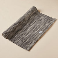 Коврик для йоги/коврик для нежной йоги из хлопка 183 см × 68 см × 4 мм - серый в крапинку KIMJALY, шпаклевка/серый асфал