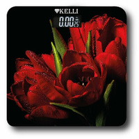 Весы KELLI-1520 напольные-180кг индикатор температуры Kelli