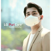 Инновационный очиститель воздуха LG PuriCare AP551AWFA. AERU для ношения на лице (индивидуального применения) второго по