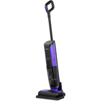 Моющий пылесос (handstick) KitFort КТ-5173, 150Вт, черный/фиолетовый